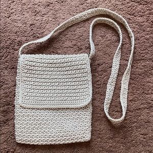 tan quilt crossbody bag